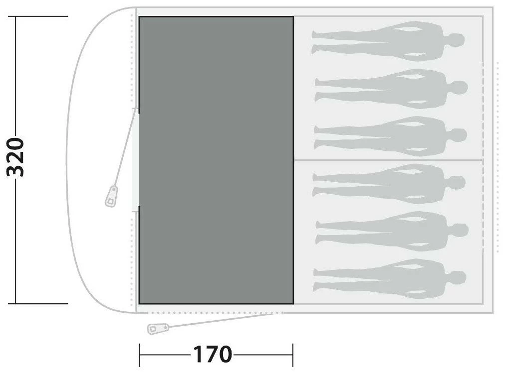 Easy Camp Edendale 600 Carpet - Afbeelding 2