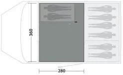 Easy Camp Palmdale 800 Lux Carpet