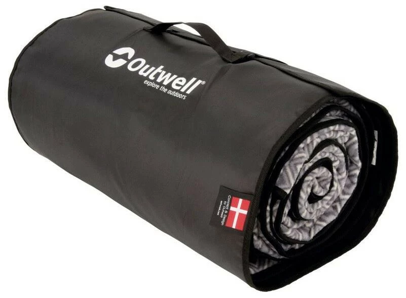 Outwell Crossville 250SA Flat Woven Carpet Black-Grey - Afbeelding 2