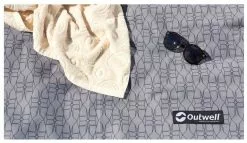 Outwell Shalecrest Flat Woven Carpet Black-Grey